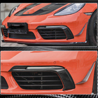 Porsche Boxster/Cayman 982 (718) 2016- Cubiertas para faros antiniebla (2016-2019, carbono) foto 5