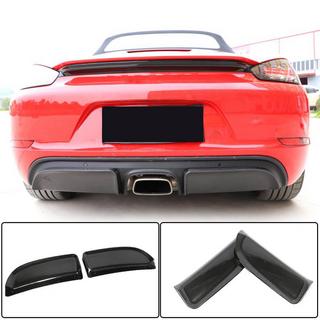 Difusor Trasero de Parachoques V2 (2016-2019, Carbono) Porsche Boxster/Cayman 982 (718) 2016- foto 1