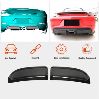 Difusor Trasero de Parachoques V2 (2016-2019, Carbono) Porsche Boxster/Cayman 982 (718) 2016- foto 2