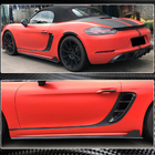 Porsche Boxster/Cayman 982 (718) 2016- Faldones Laterales V1 (2016-2019, Carbono) foto 4
