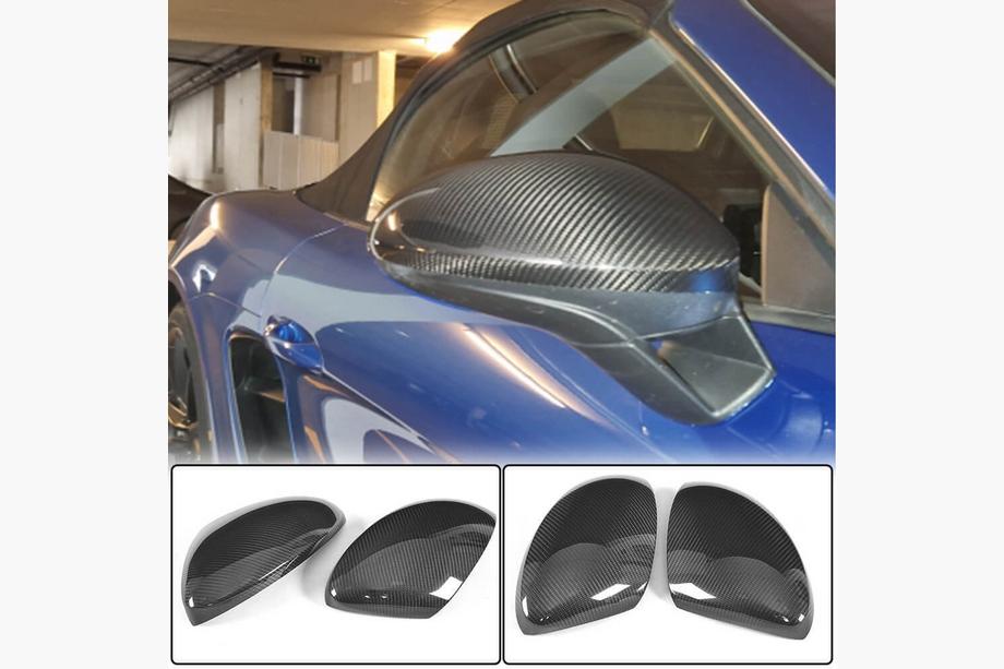Porsche Boxster/Cayman 982 (718) 2016- Cubiertas de Espejos (Carbono) Image