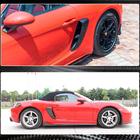 Porsche Boxster/Cayman 982 (718) 2016- Cubiertas de Aletas Traseras (2016-2019, Carbono) foto 3