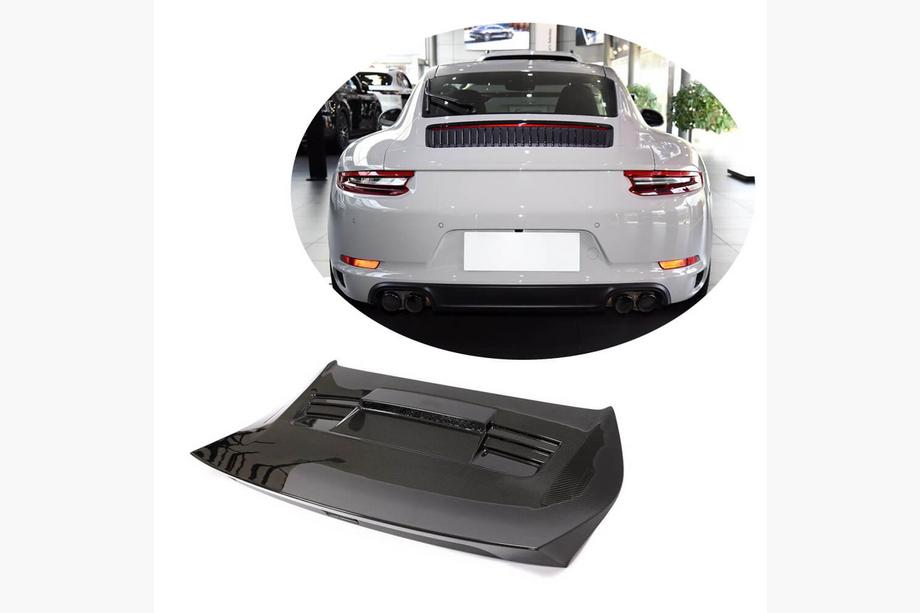 Porsche 911 (991) 2011–2019 Tapa de maletero (Carbono) Image