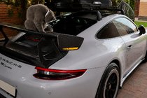 Porsche 911 (991) 2011–2019 Alerón V4 (Carbono) foto 2
