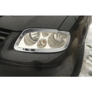 Cubiertas de Faros (2 uds, Acero Inoxidable) Volkswagen Caddy 2004-2010 foto 1