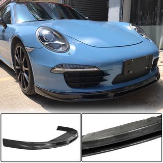 Labio de Parachoques Delantero (para Carrera 2011-2015, Carbono) Porsche 911 (991) 2011–2019 foto 1