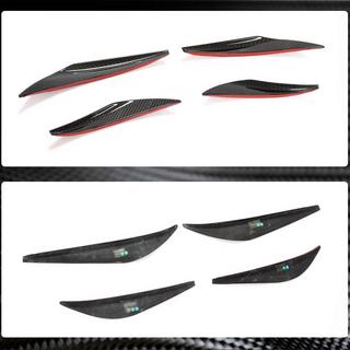 Extensiones de parachoques delantero V1 (para GT3 (RS) 2017-2019, Carbono) Porsche 911 (991) 2011–2019 foto 3