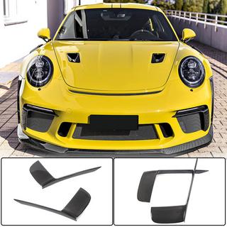 Extensiones de Parachoques Delantero V2 (para GT3 (RS) 2017-2019, Carbono) Porsche 911 (991) 2011–2019 foto 1