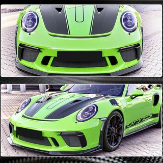Extensiones de Parachoques Delantero V2 (para GT3 (RS) 2017-2019, Carbono) Porsche 911 (991) 2011–2019 foto 4