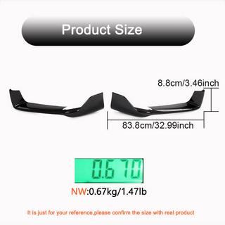 Flaps de parachoques delantero de carbono para Carrera 4 S 4S Porsche 911 (992) 2018– foto 4