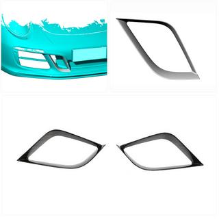 Cubiertas de Parachoques Delantero de Carbono para Carrera 4 GTS 2017-2018 Porsche 911 (991) 2011–2019 foto 2