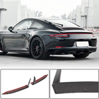 Porsche 911 (991) 2011–2019 Cubiertas de parachoques trasero para Carrera 4 GTS 2017-2018, Carbono foto 1