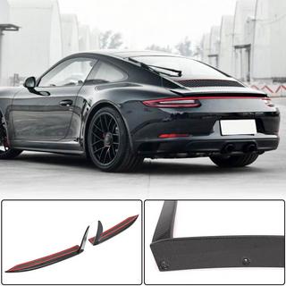 Cubiertas de parachoques trasero para Carrera 4 GTS 2017-2018, Carbono Porsche 911 (991) 2011–2019 foto 1