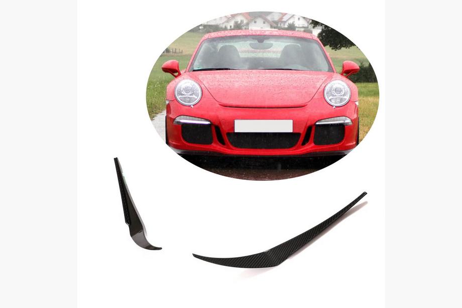 Porsche 911 (991) 2011–2019 Extensiones de parachoques delantero V1 (para GT3 (RS) 2014-2015, Carbono) Foto 1