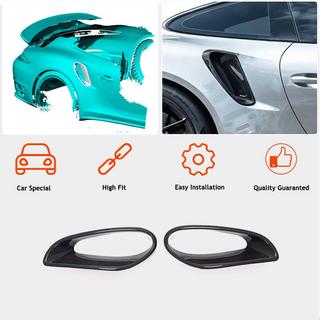 Cubiertas de aletas traseras de carbono (para Turbo S 2014-2016) Porsche 911 (991) 2011–2019 foto 2