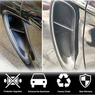 Cubiertas de aletas traseras de carbono (para Boxster) foto 2