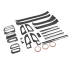 Porsche Cayenne 2010-2017 Kit de molduras interiores de carbono (2015-2018) foto 2