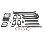 Porsche Cayenne 2010-2017 Kit de molduras interiores de carbono (2015-2018) foto 6
