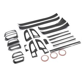 Kit de molduras interiores de carbono (2015-2018) foto 2