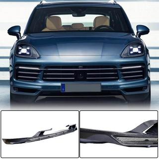Extensión de labio delantero (para Base 2018-2023, Carbono) Porsche Cayenne 2018- foto 1