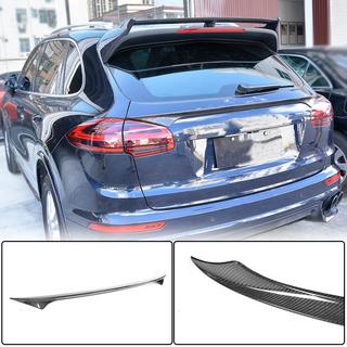 Spoiler inferior (2015-2018, Carbono) Porsche Cayenne 2010-2017 foto 1