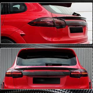 Spoiler inferior (2015-2018, Carbono) Porsche Cayenne 2010-2017 foto 4