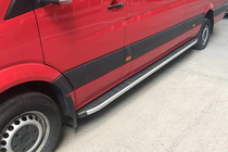Volkswagen Crafter 2006-2016 Estribos laterales Fullmond (2 uds., aluminio) foto 1