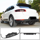 Porsche Macan 2014-2024 Difusor Trasero de Parachoques V1 (2014-2021, Carbono) foto 1