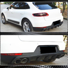 Porsche Macan 2014-2024 Difusor Trasero de Parachoques V1 (2014-2021, Carbono) foto 3
