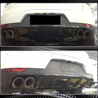 Porsche Macan 2014-2024 Difusor Trasero de Parachoques V1 (2014-2021, Carbono) foto 4