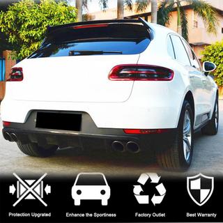 Difusor Trasero de Parachoques V1 (2014-2021, Carbono) Porsche Macan 2014-2024 foto 2