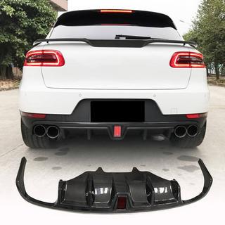 Difusor Trasero de Parachoques V2 (2014-2021, Carbono) Porsche Macan 2014-2024 foto 1