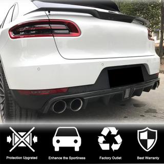 Difusor Trasero de Parachoques V2 (2014-2021, Carbono) Porsche Macan 2014-2024 foto 3
