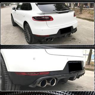 Difusor Trasero de Parachoques V2 (2014-2021, Carbono) Porsche Macan 2014-2024 foto 4