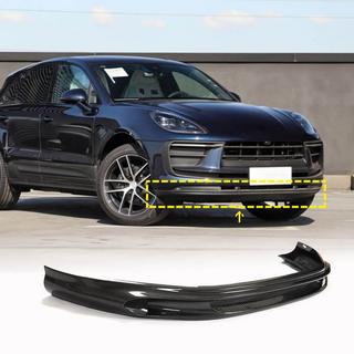 Labio Delantero Parachoques (2022+, Carbono) Porsche Macan 2014-2024 foto 1