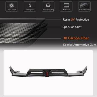 Difusor Trasero de Parachoques V2 (2021+, Carbono) Porsche Macan 2014-2024 foto 4