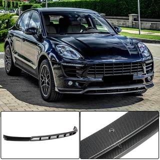 Labio Delantero Parachoques V2 (2014-2018, Carbono) Porsche Macan 2014-2024 foto 1