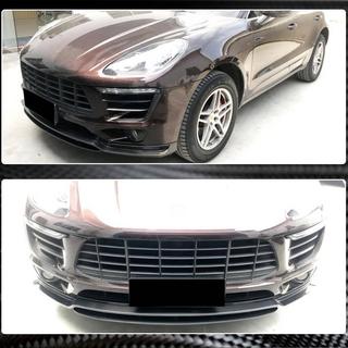 Labio Delantero Parachoques V2 (2014-2018, Carbono) Porsche Macan 2014-2024 foto 3
