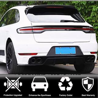 Spoiler inferior (2021+, Carbono) Porsche Macan 2014-2024 foto 2