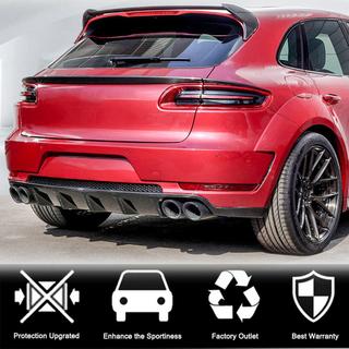 Spoiler inferior (2014-2018, Carbono) Porsche Macan 2014-2024 foto 3