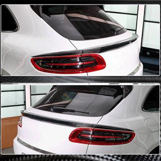 Spoiler inferior (2014-2018, Carbono) Porsche Macan 2014-2024 foto 4