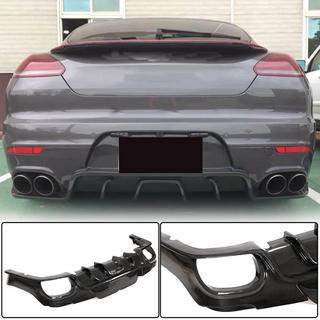Difusor de Parachoques Trasero (2013-2016, Carbono) Porsche Panamera 2009-2016 foto 1