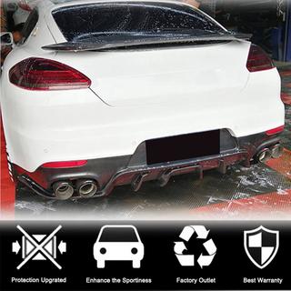 Difusor de Parachoques Trasero (2013-2016, Carbono) Porsche Panamera 2009-2016 foto 2