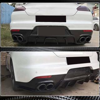 Difusor de Parachoques Trasero (2013-2016, Carbono) Porsche Panamera 2009-2016 foto 3