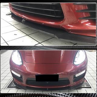 Lip delantero de parachoques V1 (para Turbo/Turbo S/GTS) Porsche Panamera 2009-2016 foto 3