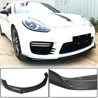 Lip delantero V2 para parachoques (para Turbo/Turbo S/GTS) Porsche Panamera 2009-2016 foto 1