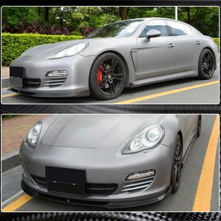 Labio Frontal Parachoques (para Base 2009-2013, Carbono) Porsche Panamera 2009-2016 foto 3