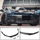 Porsche Panamera 2016-2023 Labio Frontal Parachoques (2016-2020, Carbono) foto 1