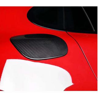 Cubierta de Tapa de Combustible (2016-2020, Carbono) Porsche Panamera 2016-2023 foto 2