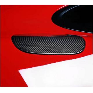 Cubierta de Tapa de Combustible (2016-2020, Carbono) Porsche Panamera 2016-2023 foto 3